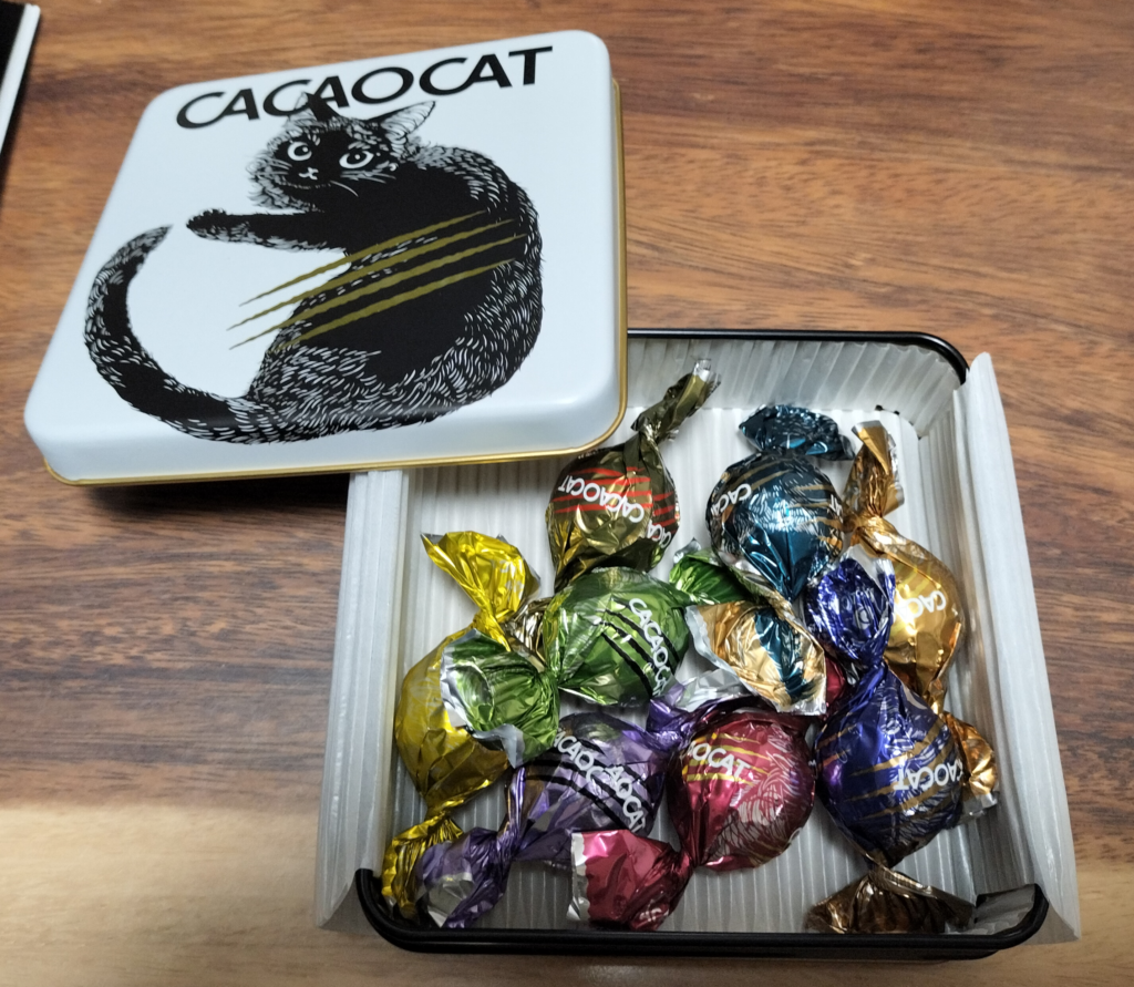 CACAOCAT缶